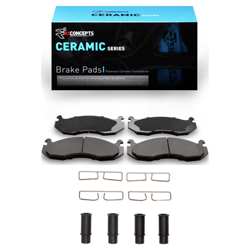 Hummer H1 Brake Pads - Front - R1 Concepts - Ceramic - `96-`06
